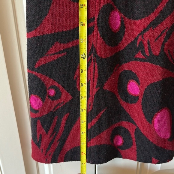 Diane Von Furstenberg Black and Pink Casual Dress - Picture 11 of 12